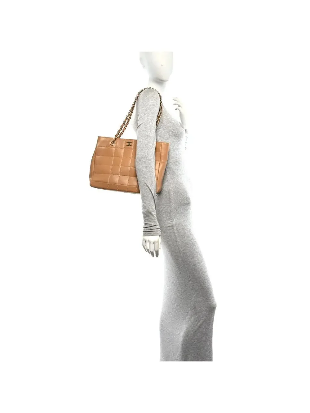 Chanel Lambskin Square Quilted Tote #340237C89B